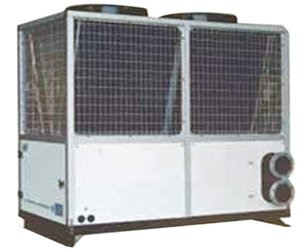 Air-cooled modular cold (hot) water unit