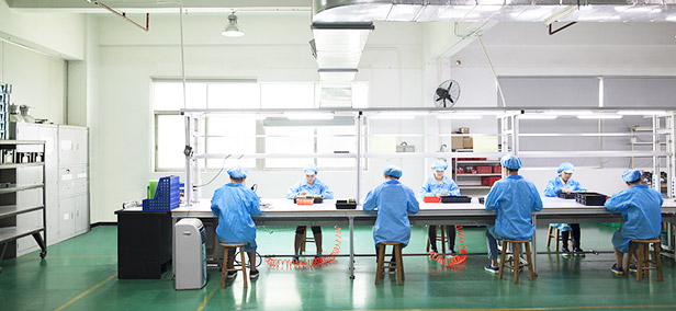 Electronic factory clean room